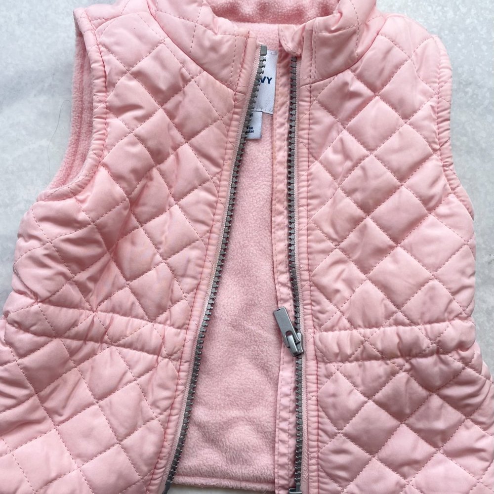 Old Navy Baby Vest, Pink 6-12months